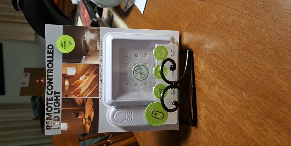 Remote Controlled LED Light with Remote - Green Accents/ BUNDLE ONLY